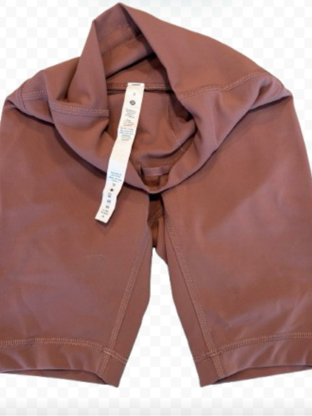 Lululemon High-Waist Bike Shorts in Dusty Rose - Picture 2 of 2